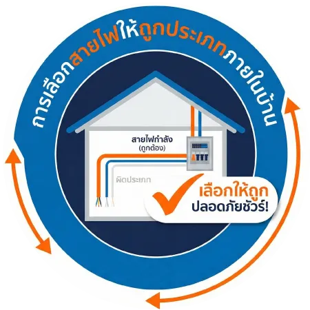 ช่างเดินสายไฟ-กำลัง-เดินไฟในบ้าน