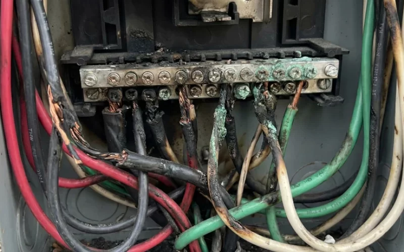 สายไฟไหม้